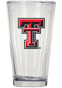 Texas Tech Red Raiders 17oz Color Logo Mixing Pint Glass - White