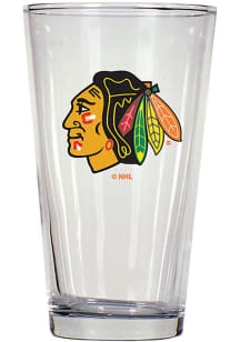 Chicago Blackhawks 17oz Color Logo Mixing Pint Glass - White