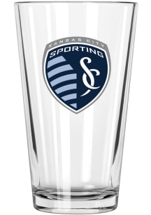 Sporting Kansas City 17oz Color Logo Mixing Pint Glass - White