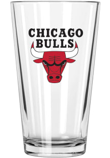 Chicago Bulls 17oz Color Logo Mixing Pint Glass - White