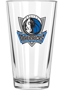 Dallas Mavericks 17oz Color Logo Mixing Pint Glass - White
