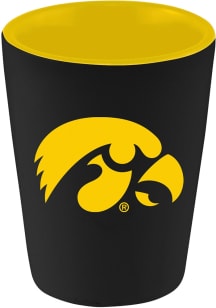 Iowa Hawkeyes 2oz Matte Black Shot Glass