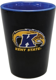 Kent State Golden Flashes 2oz Matte Black Shot Glass