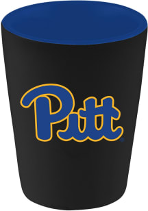 Pitt Panthers 2oz Matte Black Shot Glass