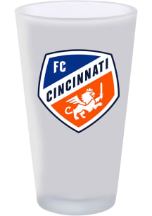 FC Cincinnati 16oz White Frosted Pint Glass - White