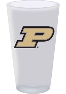 Purdue Boilermakers 16oz White Frosted Pint Glass - White