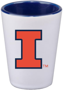 Illinois Fighting Illini 2oz Inner Color Shot Glass