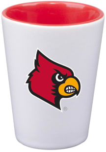 Louisville Cardinals 2oz Inner Color Shot Glass
