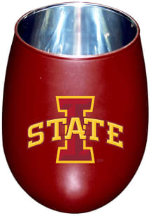 Iowa State Cyclones 12oz Stainless Steel Stainless Steel Stemless - Red
