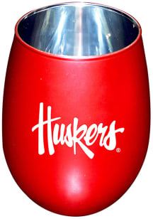 Nebraska Cornhuskers 12oz Stainless Steel Stainless Steel Stemless - Red