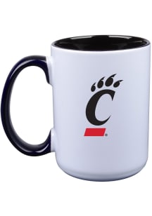 Cincinnati Bearcats 15oz C Paw Logo Ceramic Mug - Black