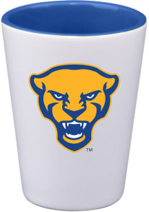 Pitt Panthers 2oz Panther Head Logo Shot Glass