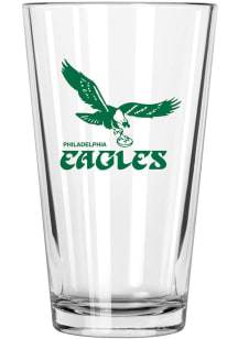 Philadelphia Eagles 16 oz Retro Bird Logo Pint Glass - White