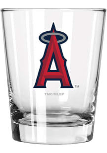 Los Angeles Angels 15oz Double Old Fashioned Rock Glass - White