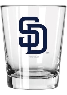 San Diego Padres 15oz Double Old Fashioned Rock Glass - White