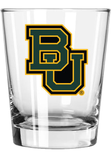 Baylor Bears 15oz Double Old Fashioned Rock Glass - White