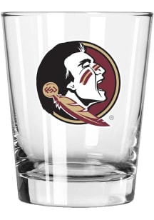 Florida State Seminoles 15oz Double Old Fashioned Rock Glass - White