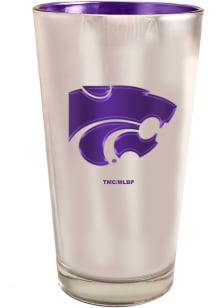 K-State Wildcats 16oz Electroplated Pint Glass - Purple