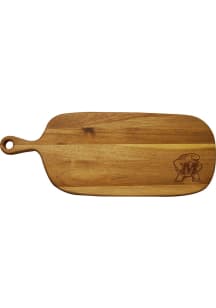 Maryland Terrapins Acacia Paddle Wood Cutting Board