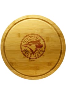 Toronto Blue Jays 13 Inch Bamboo Lazy Susan Cutting Board