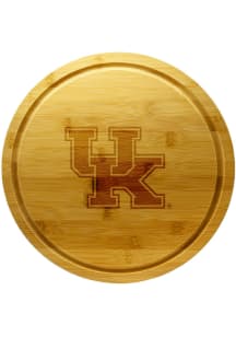 Kentucky Wildcats 13 Inch Bamboo Lazy Susan Cutting Board