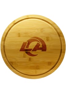Los Angeles Rams 13 Inch Bamboo Lazy Susan Cutting Board