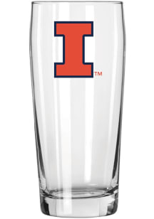 Illinois Fighting Illini 16oz Pub Pilsner Glass - White