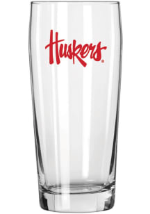 Nebraska Cornhuskers 16oz Pub Pilsner Glass - White
