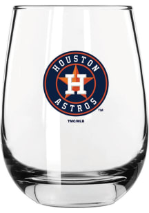 Houston Astros 16oz Stemless Wine Glass - White