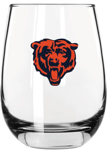 Chicago Bears 16oz Stemless Wine Glass - White