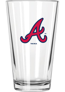 Atlanta Braves 16oz Pint Glass - White