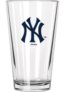 New York Yankees 16oz Pint Glass - White