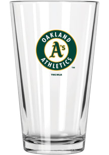 Oakland Athletics 16oz Pint Glass - White