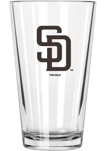 San Diego Padres 16oz Pint Glass - White