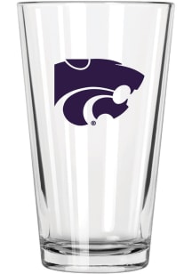 K-State Wildcats 16oz Pint Glass - White