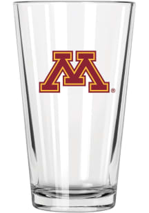 Minnesota Golden Gophers 16oz Pint Glass - White