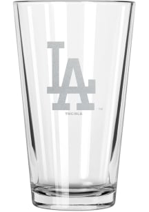 Los Angeles Dodgers 17oz Etched Pint Glass - White