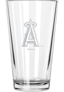 Los Angeles Angels 17oz Etched Pint Glass - White