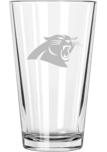 Carolina Panthers 17oz Etched Pint Glass - White
