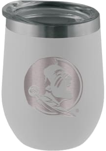 Florida State Seminoles 12oz Laser Etched Tumbler - White