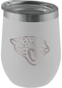 Jacksonville Jaguars 12oz Laser Etched Tumbler - White