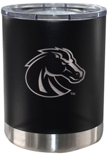 Boise State Broncos 12oz Etched Lowball Rock Glass - Black