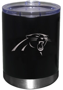 Carolina Panthers 12oz Etched Lowball Rock Glass - Black