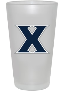 Xavier Musketeers 16 oz. Frosted Pint Glass - White
