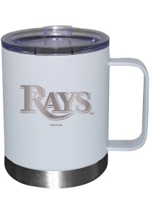 Tampa Bay Rays 12oz Etched Lowball Tumbler - White