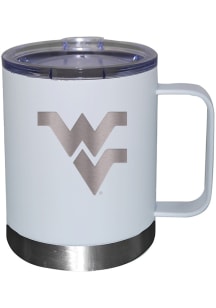 West Virginia Mountaineers 12oz Etched Lowball Tumbler - White