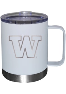 Washington Huskies 12oz Etched Lowball Tumbler - White