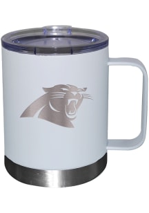 Carolina Panthers 12oz Etched Lowball Tumbler - White