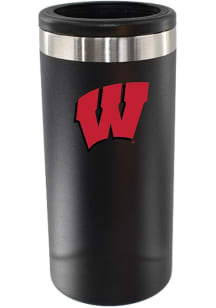 The Memory Company Wisconsin Badgers 12oz Slim Can Stainless Steel Coolie