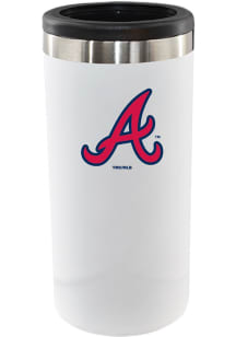 The Memory Company Atlanta Braves 12oz Slim Can Stainless Steel Coolie
